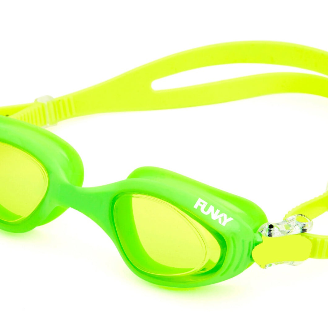 Funky Star Swimmer Goggles Green Machine