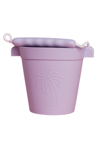 palm beach bucket / pail | Lilac