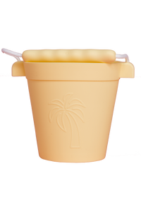 palm beach bucket / pail | Yellow