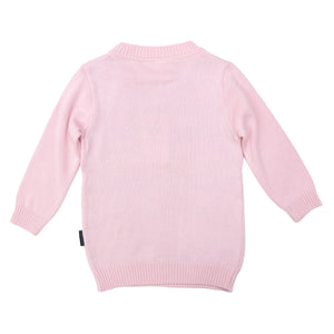 Pink Macaw Long Sweater Pink