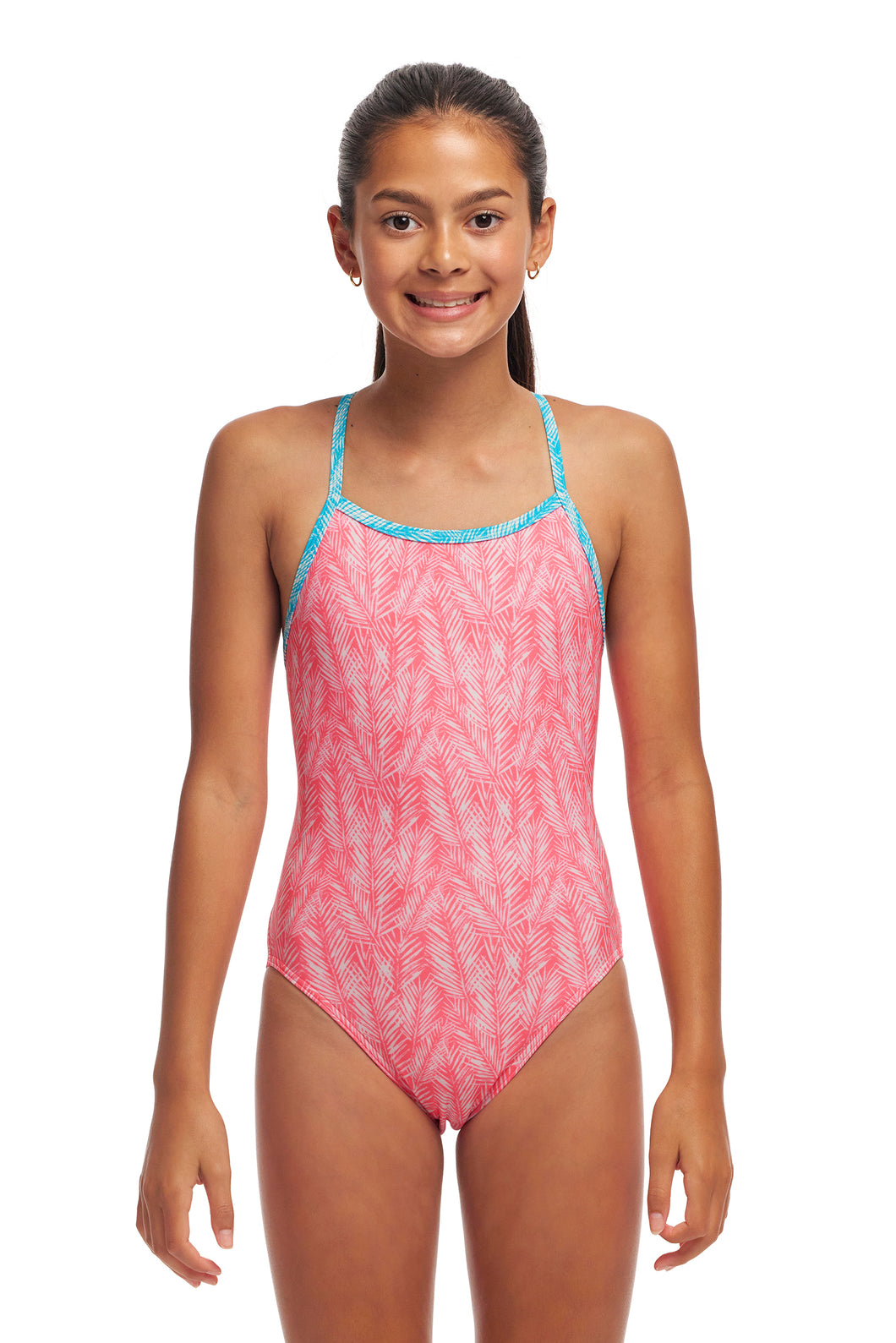 Girl's Single Strap One Piece Sweet Releaf