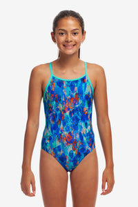 Girl's Diamond Back One Piece Pressure Palm