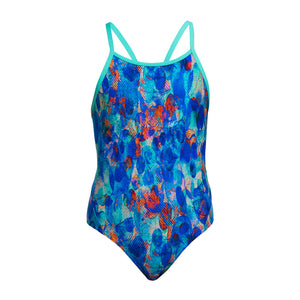 Girl's Diamond Back One Piece Pressure Palm