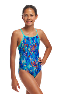 Girl's Diamond Back One Piece Pressure Palm