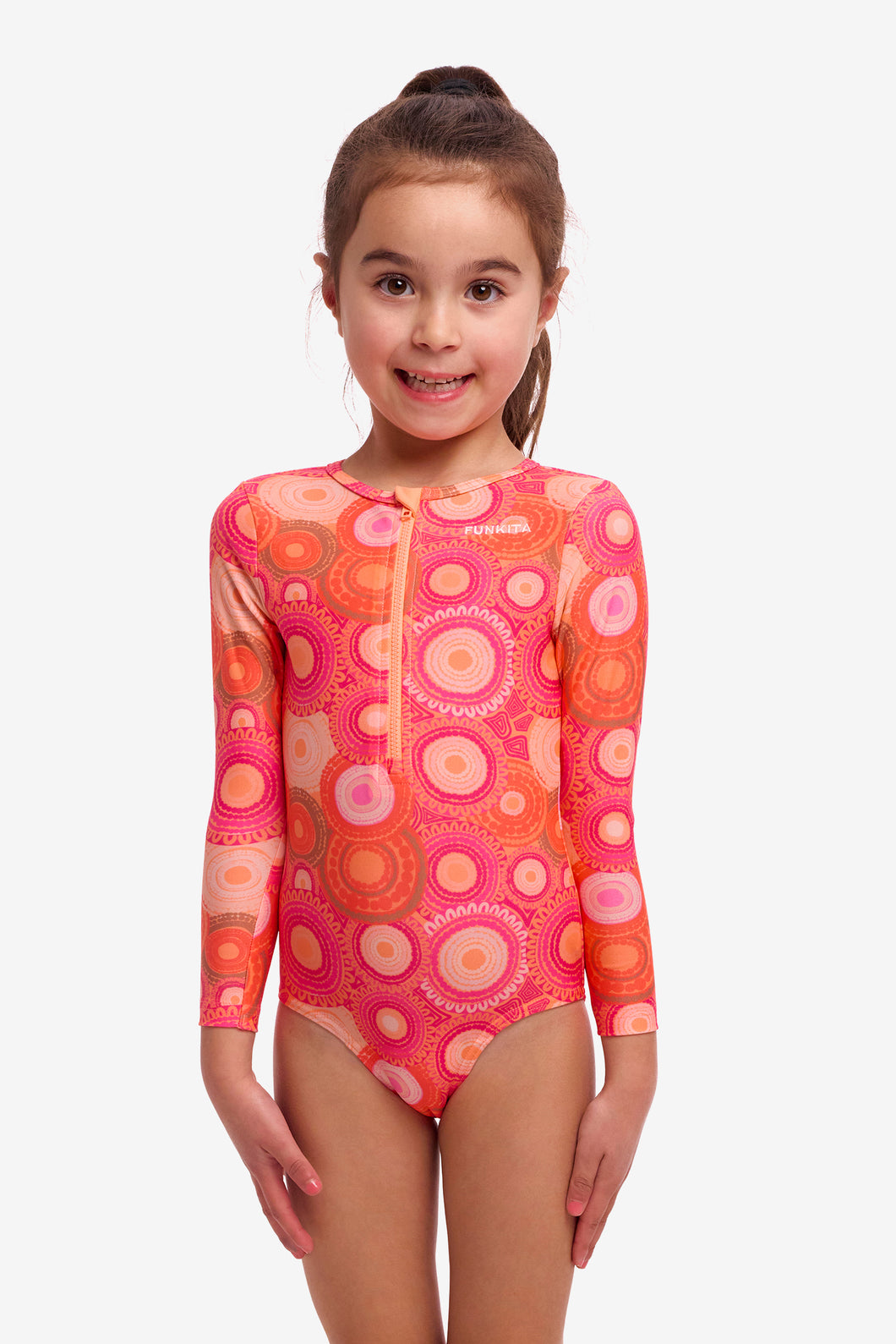 Toddler Girl's Sun Cover One Piece Ahelhe