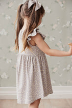 Load image into Gallery viewer, Organic Cotton Ada Dress - Rosalie  Field Raindrop
