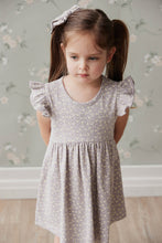 Load image into Gallery viewer, Organic Cotton Ada Dress - Rosalie  Field Raindrop
