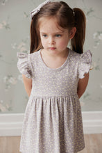 Load image into Gallery viewer, Organic Cotton Ada Dress - Rosalie  Field Raindrop
