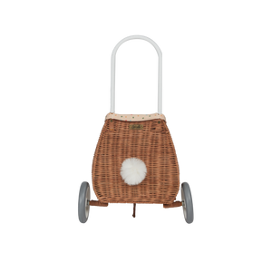 Rattan Bunny Luggy with Lining - Gumdrop