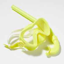 Load image into Gallery viewer, Kids Snorkel Set Medium The Sea Kids Yellow
