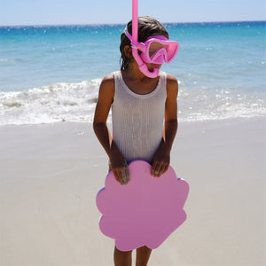 Kids Snorkel Set Medium Summer Sherbet Pink