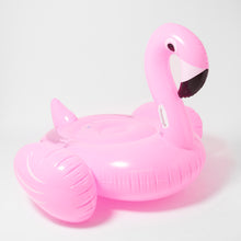 Load image into Gallery viewer, Luxe Ride-On Float Rosie the Flamingo Bubblegum Pink
