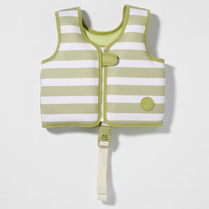 Kids Swim Vest 1-2 Into the Wild Khaki