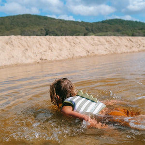 Kids Swim Vest 2-3 Into the Wild Khaki