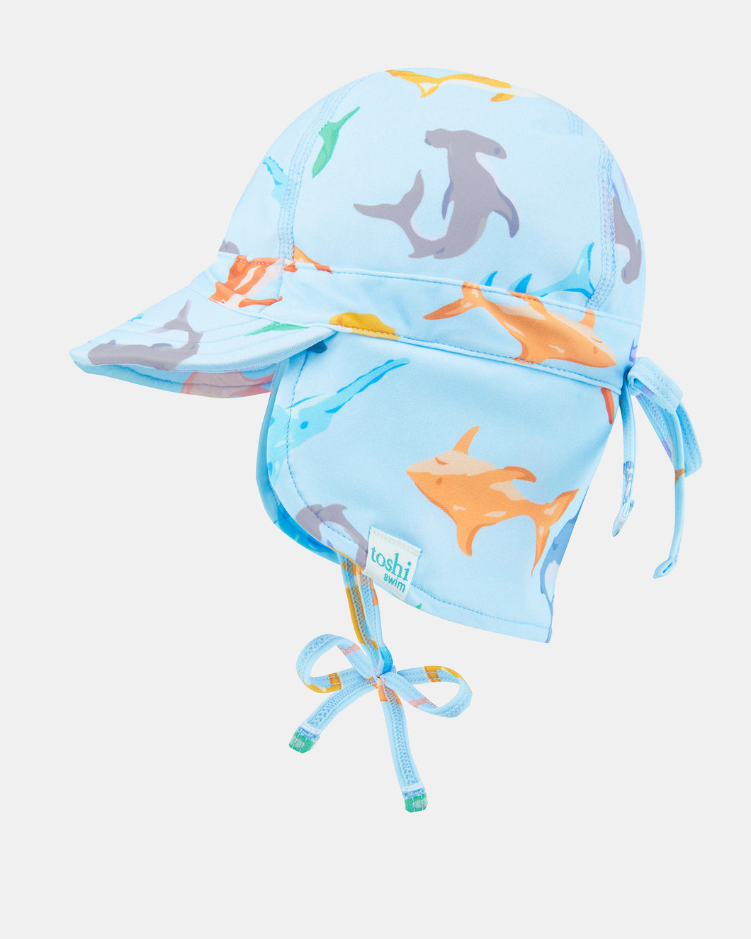 Swim Baby Flap Cap Classic Sharky