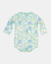 Load image into Gallery viewer, Swim Baby Onesie L/S Classic Sea Blossom
