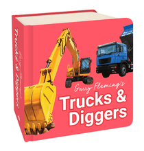 Load image into Gallery viewer, Chunky Board Book - GF - Trucks and Diggers
