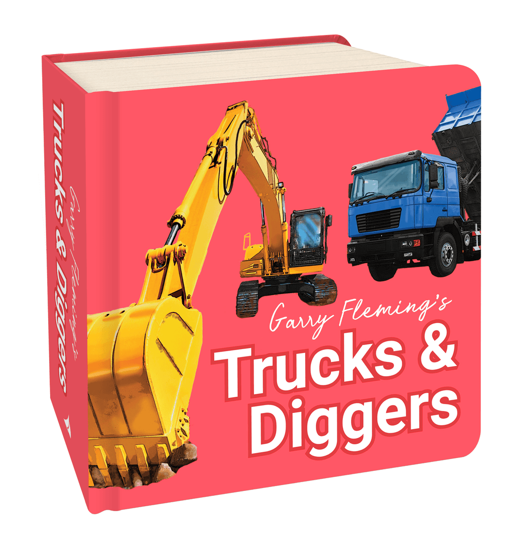 Chunky Board Book - GF - Trucks and Diggers