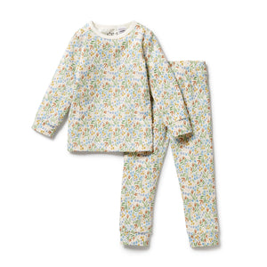 Tinker Floral Organic Long Sleeved Pyjamas