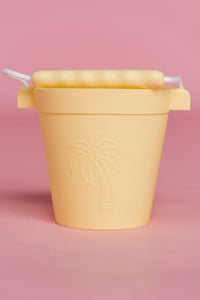 palm beach bucket / pail | Yellow