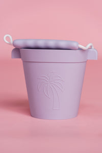 palm beach bucket / pail | Lilac