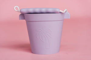 palm beach bucket / pail | Lilac