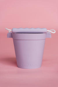 palm beach bucket / pail | Lilac