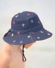 Load image into Gallery viewer, Swim Kids Sunhat Classic Turtle Island
