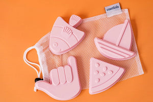 Shelly Beach Sand Moulds | Pink