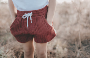 Casual Short - Auburn Red