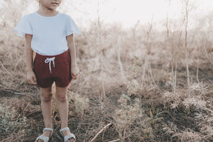 Casual Short - Auburn Red