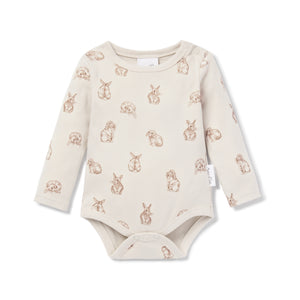 Bunny Print Onesie