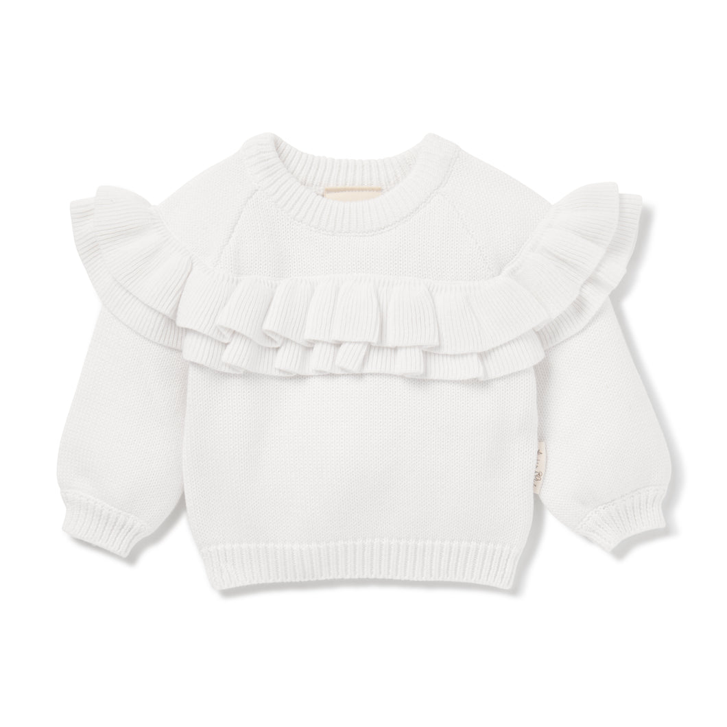 Snow White Ruffle Jumper