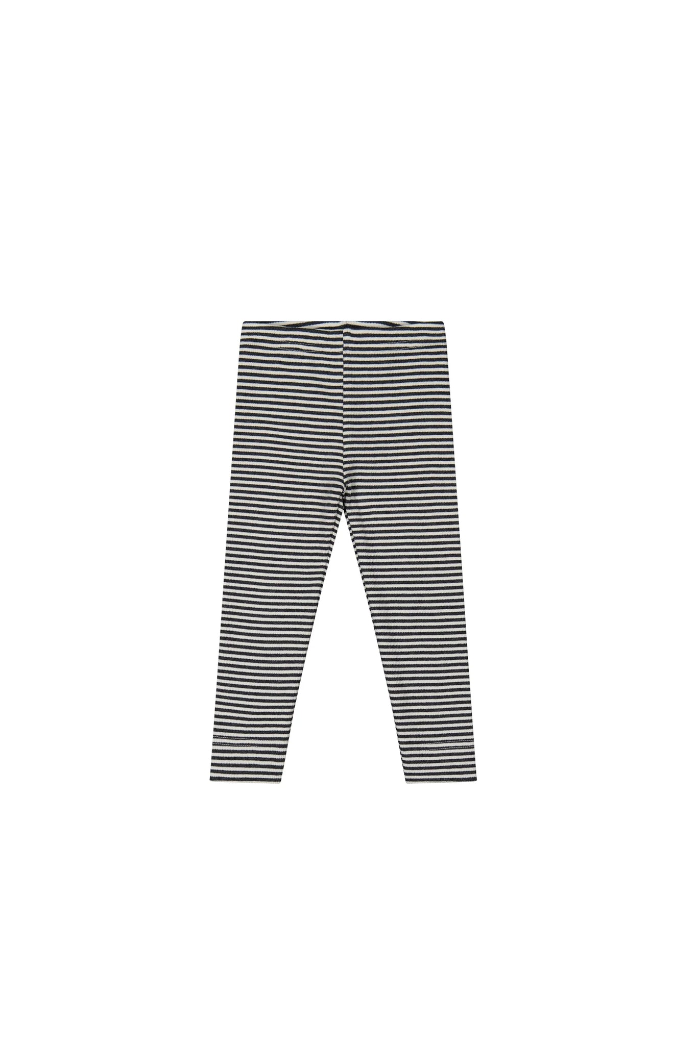 Organic Cotton Fine Rib Legging - Doe Marle