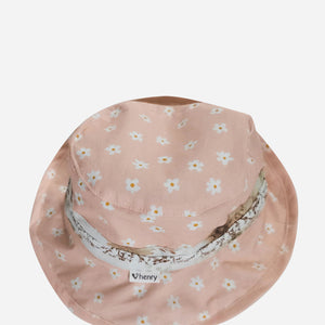 Girls Cotton Hat - Sweet Chestnut