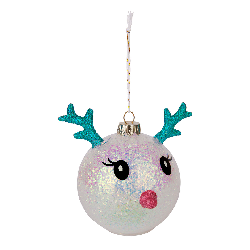 Reindeer Festive Bauble, Christmas Decoration, Sunnylife Australia, One Country Mouse Kids Yamba, Sunnylife Kids, 